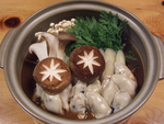 浜名湖産カキ味噌鍋コース（11～2月）