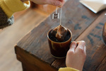 ディップスタイルの「コーヒーバック」は水筒にも使えて便利です