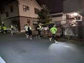 パトロール中