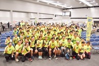 石原良純さんと第5期登録ランナーの皆さんでパシャリ！
