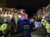 御殿場警察署の方から犯罪状況の報告