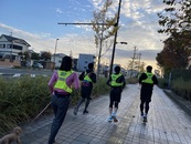 芸大付近は歩道も広く、落ちてるゴミに氣付きにくいと感じた！