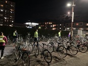 長泉なめり駅駐輪場パトロール中