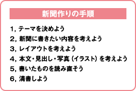 静岡新聞nie 新聞をつくろう