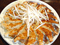 餃子にはもやし