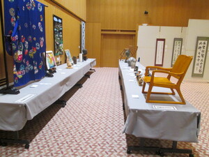 会場の様子（総合美術・工芸）