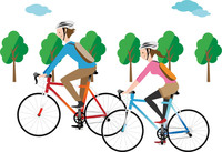 健康維持に自転車でお散歩して気分もリフレッシュしませんか！