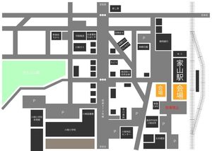 会場周辺駐車場MAP