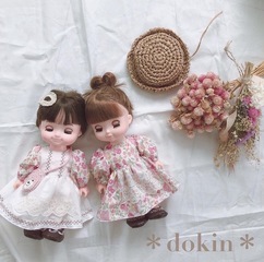 お人形の服(メルちゃん、ソランちゃん、リカちゃん、ぽぽちゃんsize)、小物販売の＊dokin＊さん