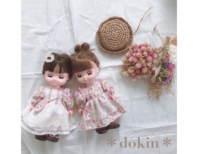 お人形の服(メルちゃん、ソランちゃん、リカちゃん、ぽぽちゃんsize)、小物販売の＊dokin＊さん