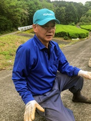 お茶農家さんで製造販売のまるかわ製茶・川口さん