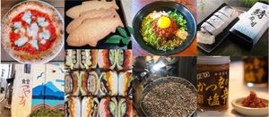 焼津ならではのグルメブースが出店