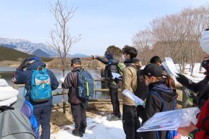 フィールドでの実践の様子