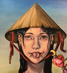 ササベ翔太　アクリル画