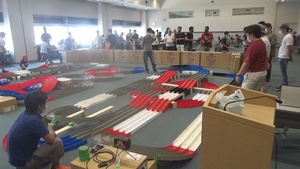 レース開催時の様子です。