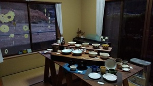 前回の展示会の風景です