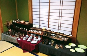 前回の展示会の風景です