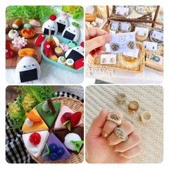 お子様に人気な安心安全フェルトおままごとと、ママにつけて欲しいアクセサリー