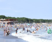 静波海水浴場 海開き式・夏の開設期間 