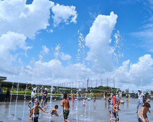 浜名湖ガーデンパーク 水遊び広場