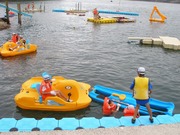 妻良海岸 海上アスレチック 夏期限定オープン