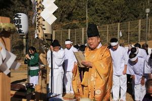 おごそかな神事