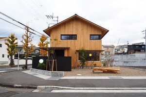 五感に響く木のお家もご見学いただけます。（同分譲地内）