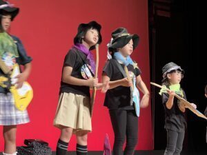 歌とダンスで熱演♬　貴重な体験ができます！