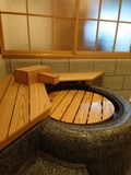足湯で江戸時代のお風呂体験
