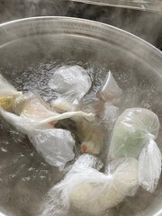 鍋に入れて待つだけ！