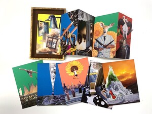 コラージュ作品の見本
