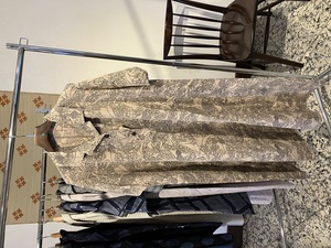 浴衣地を使った爽やかな洋服