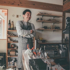島田市在住のワイヤーアーティスト：村松さん