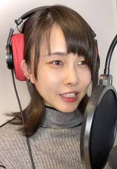 声優の難波りょうさん♬ キャラクターに命を吹き込みましょうね☆
