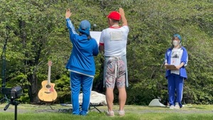 キャプテンによる選手宣誓(開会式)