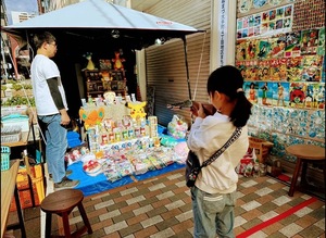 昭和レインボー射的にチャレンジ中♪