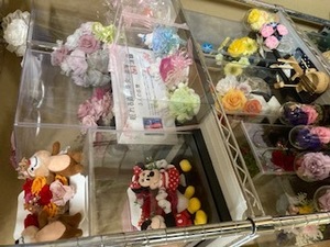 プリザーブドフラワーアネモネ工房からは、ディズニーのかわいいアレンジも沢山出店させていただきます。