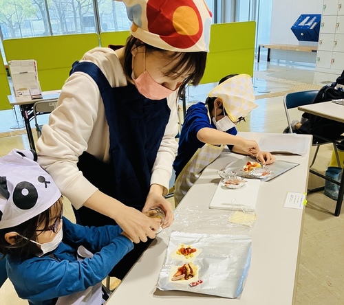 親子クッキング体験