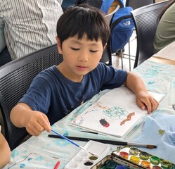 観察後はスケッチしてみよう♫