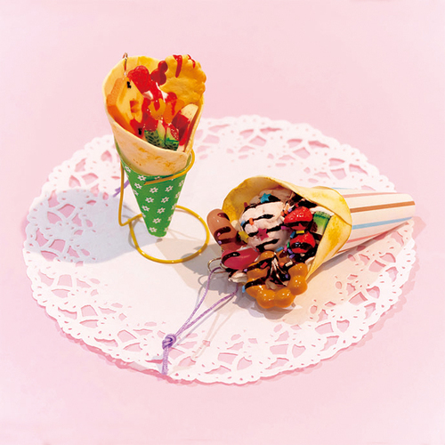クレープキーホルダーづくり