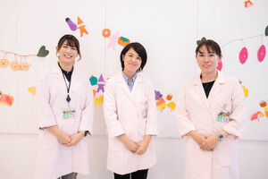 離乳食のご相談など、お気軽にお声掛けください。