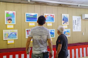 個店でアート展示（観覧無料）写真は全て一昨年の様子