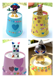 プラスチックモデルを組み立てて好きな色でぬってみよう！