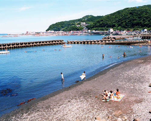 網代温泉海水浴場 夏の開設期間