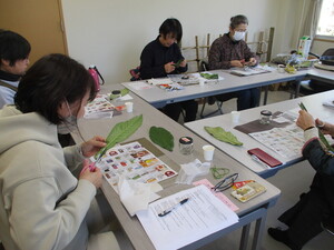 以前の制作風景