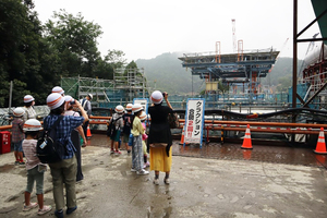 新東名建設現場の見学