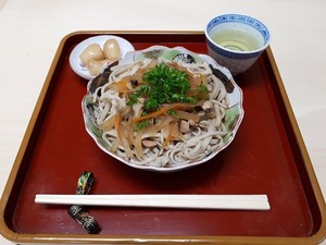 お昼は久野脇地区名物、くのわき大根そばもお楽しみに！