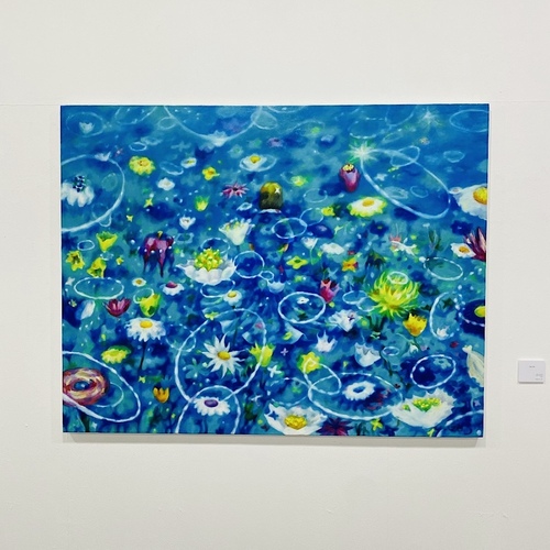 下村雄三展 Sunny Line Reflections 陽だまりの線による反射 藤枝市 アットエス