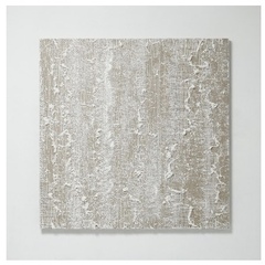 「水浴、砂」髙畑依子、2020年、142×142cm、キャンバス、油彩