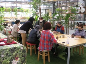 イベント風景（陶芸教室）
